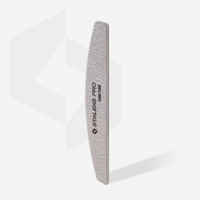 Пилка для ногтей, минеральная (полумесяц), Staleks Pro Smart, 5шт.