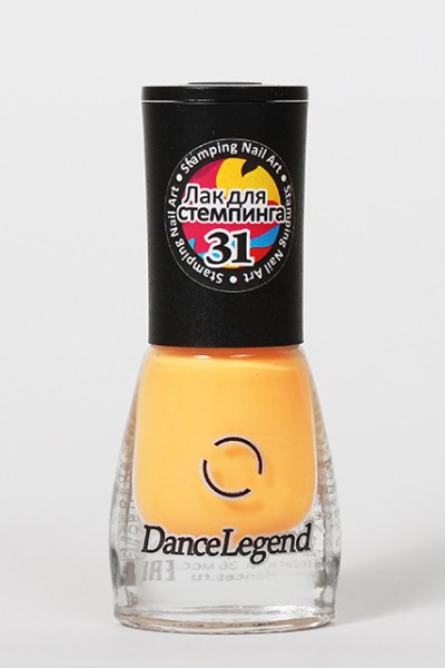 Лак для стемпинга Dance Legend Stamping 31 - Neon orange
