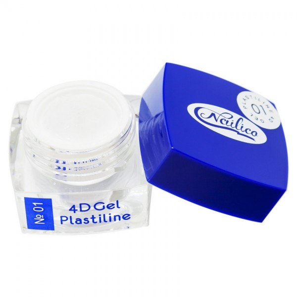 Гель-пластилин 4D Nailico Gel Plastiline N01