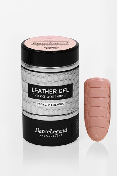 Гель и база Dance Legend Leather Gel Base+Nude