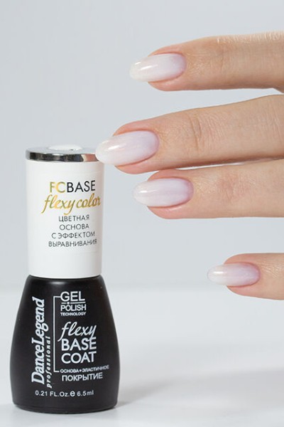 Гель-лак Dance Legend Flexy Base Shimmer Milk