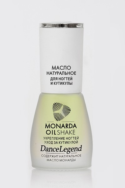 Масло для ногтей и кутикулы "Dance Legend" Monarda Oil Shake Натуральное