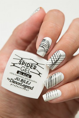 Ю. Билей (Ju.Bilej) гель-паутинка Spider Gel Black