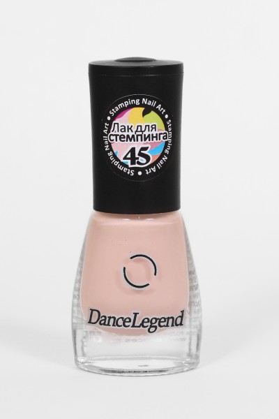 Лак для стемпинга Dance Legend Stamping 45 - Nude baby pink