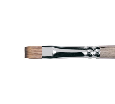 Кисть Roubloff 1T24 плоская из имитации мангуста